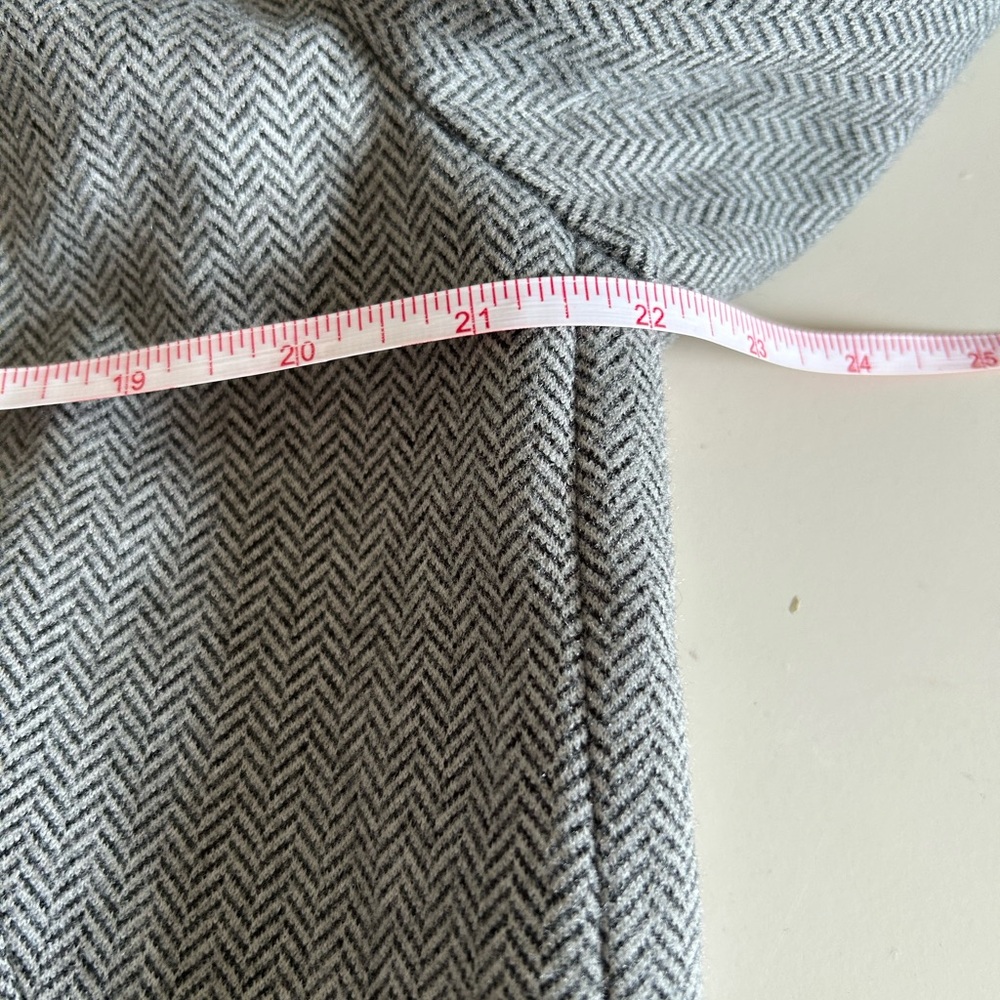 New Studio Park Full Length Grey Herringbone Topcoat size Medium - Picture 7 of 8